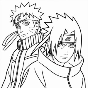 naruto desenhos para colorir