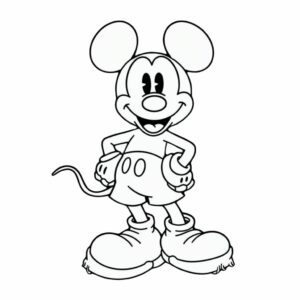 coloriage kawaii disney