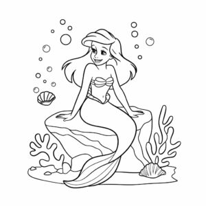 coloriage princesse disney