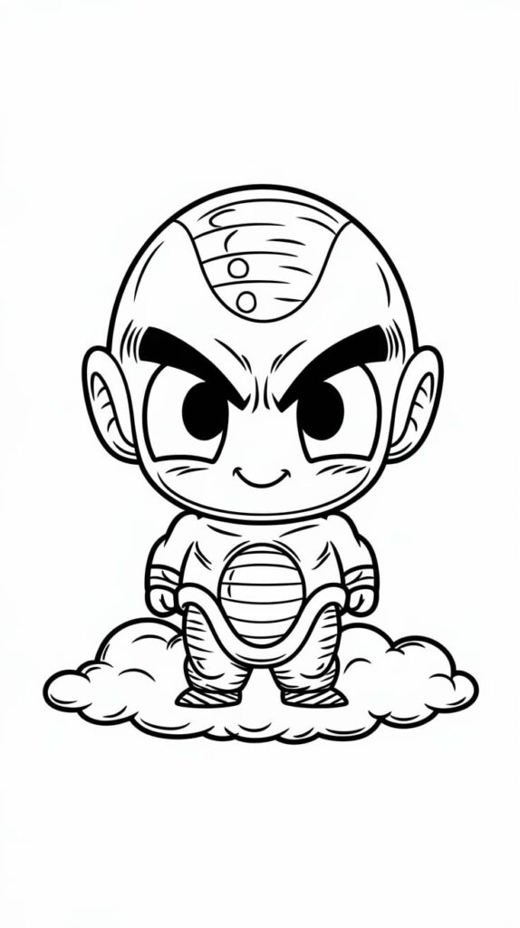 dragon ball z para colorir e imprimir