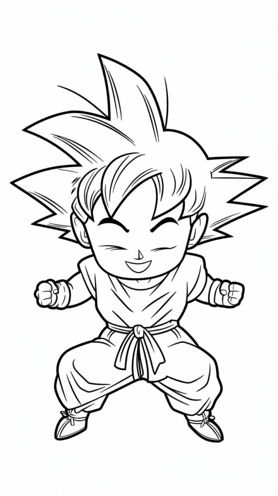 dragon ball z coloring pages