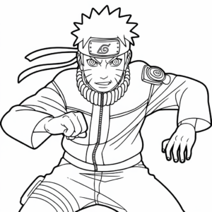desenhos para colorir do naruto