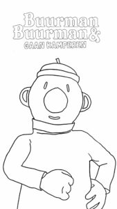 Dibujos para colorear gratis: vecino y vecino