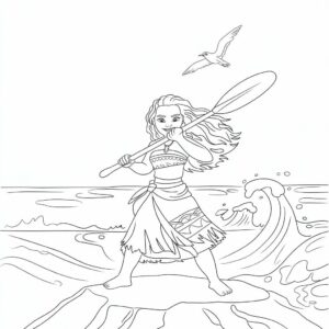 vaiana 2 coloriage