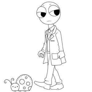 farvelit blå regnbue venner