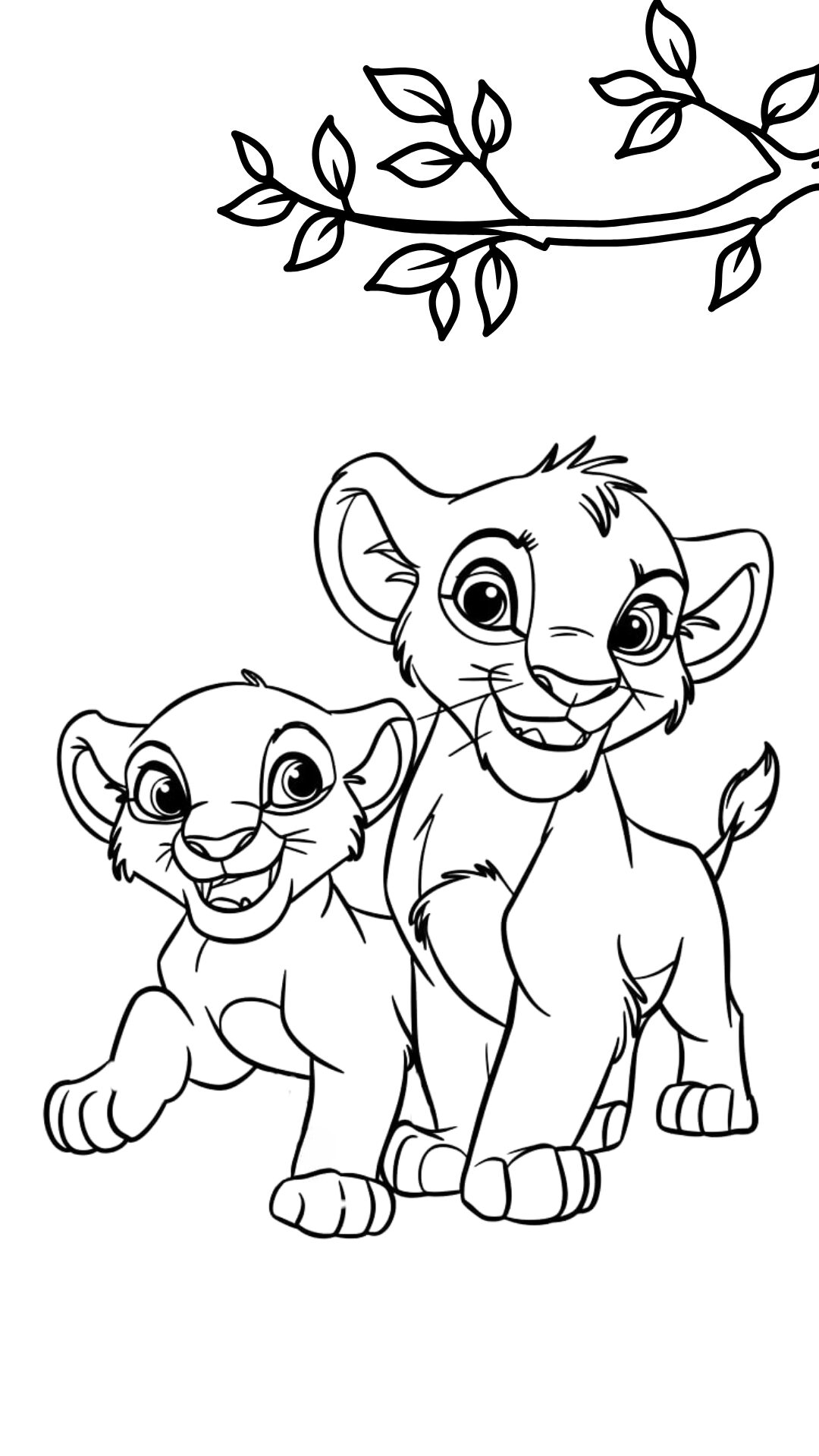 kleurplaat disney figuren