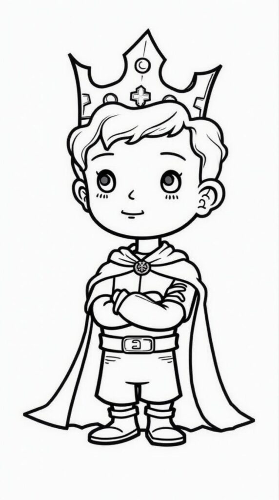 princes coloring book