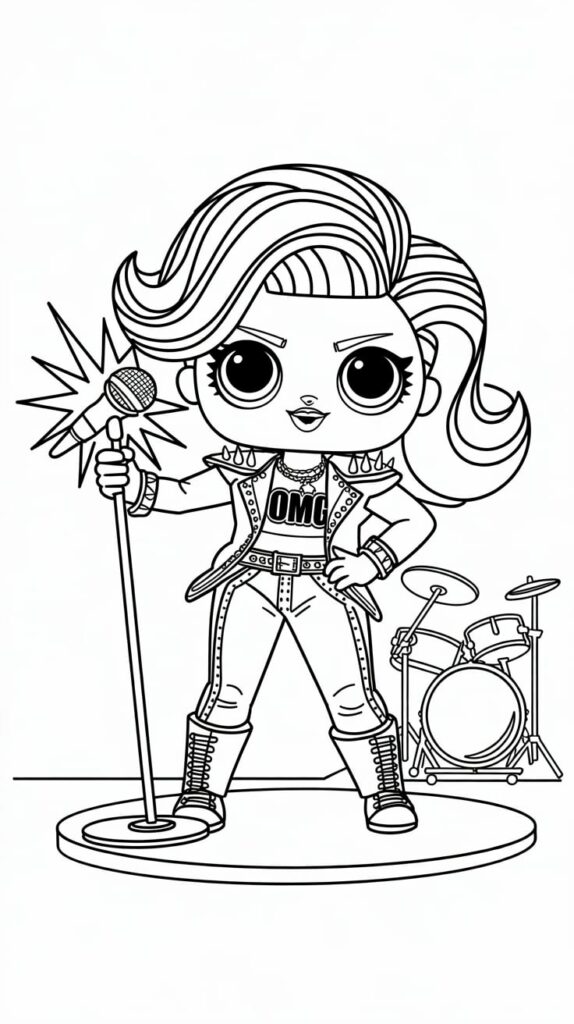 kleurplaat lol surprise