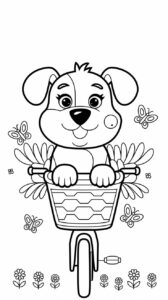 kleurplaat paco de hond