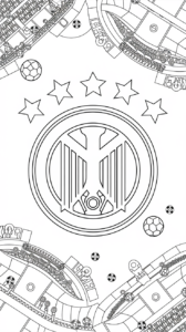 coloriage football mbappé