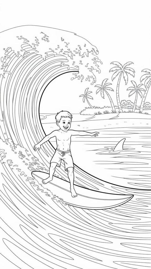 Páginas para colorear. ¡Que tengas unas felices vacaciones!