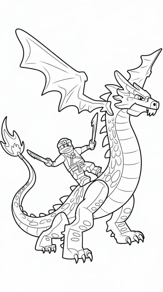 kleurplaten lego ninjago