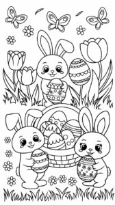 ausmalbilder frühling