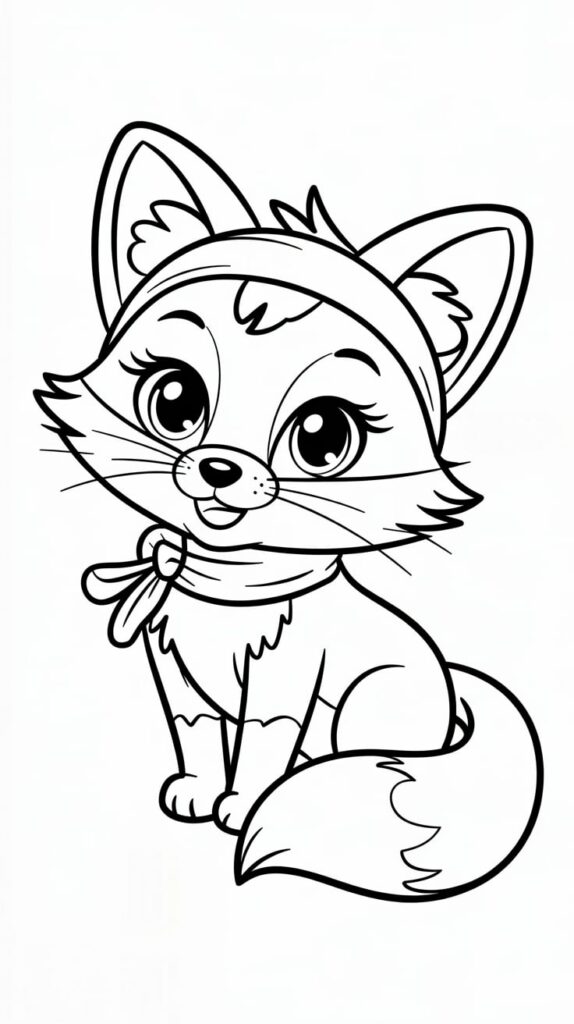 anasınıfı karga ve tilki ile ilğili boyama sayfaları