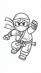 disegni da colorare di lego ninjago
