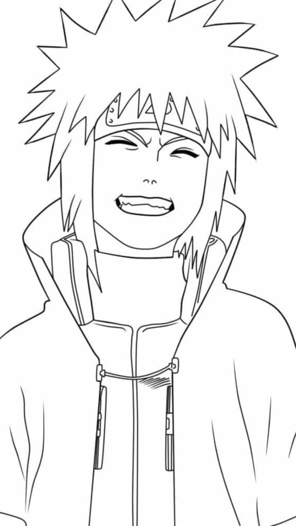 manga anime coloring pages