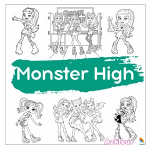 Monster High para colorir