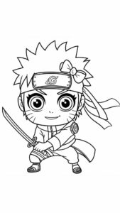 naruto shippuden tekening