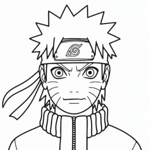 naruto ausmalbilder kakashi