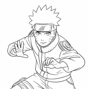 naruto shippuden ausmalbilder