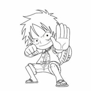 one piece coloriage à imprimer