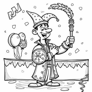 Prince Charming Colouring Page