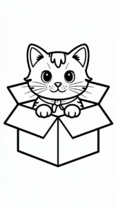 coloriage chat imprimer