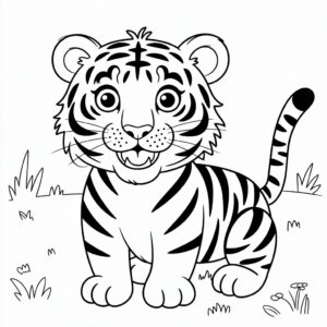 Dibujar tigres