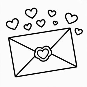 Liebesbrief mit Herzsiegel PDF kostenlos