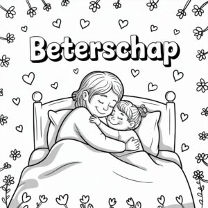 beterschap mama kleurplaat