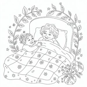 beterschap oma kleurplaat