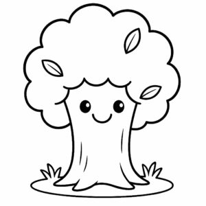 bomen tekenen makkelijk