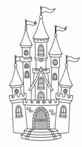 disney kasteel tekenen