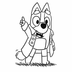 bluey ausmalbilder kostenlos