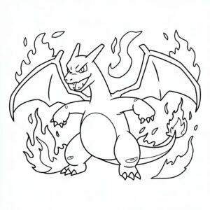 charizard tekenen