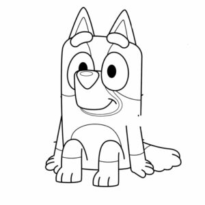 ausmalbild bluey kostenlos