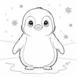 kawaii kleurplaat dieren schattig