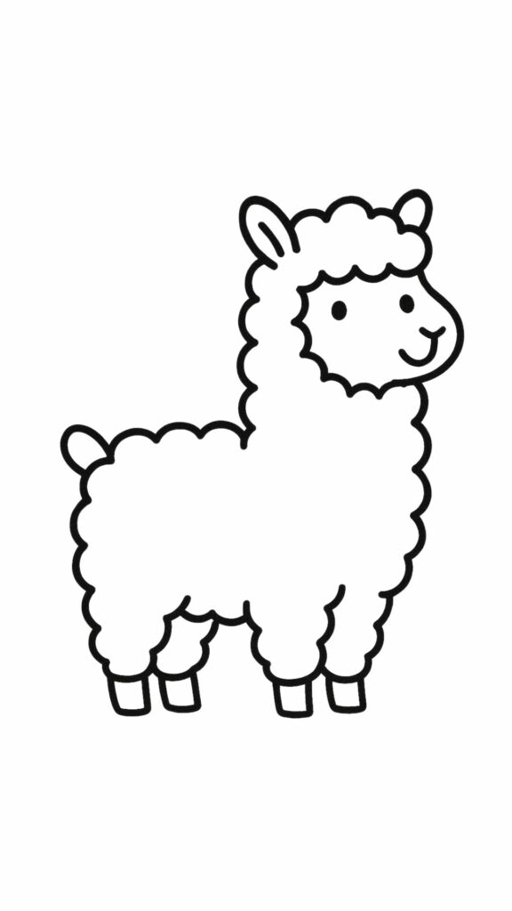 schattige tekeningen kleurplaat dieren