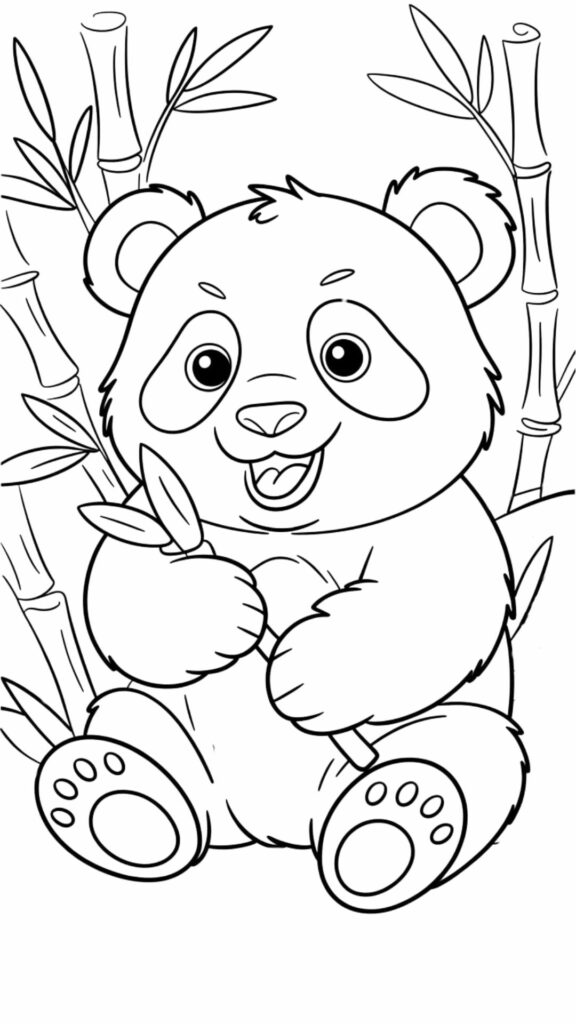 schattige kleurplaten dieren