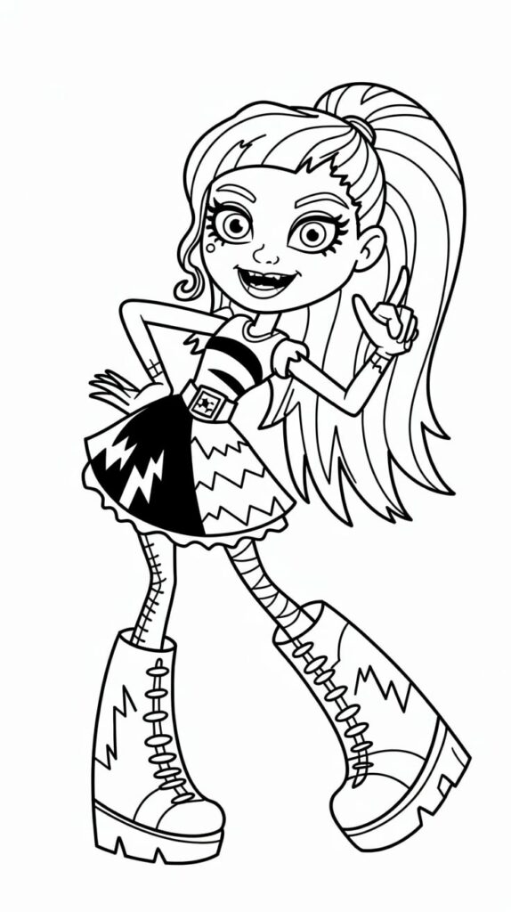 monster high ausmalbilder pdf