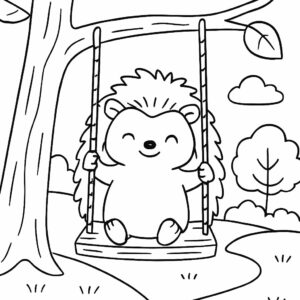 dessiner herisson facile