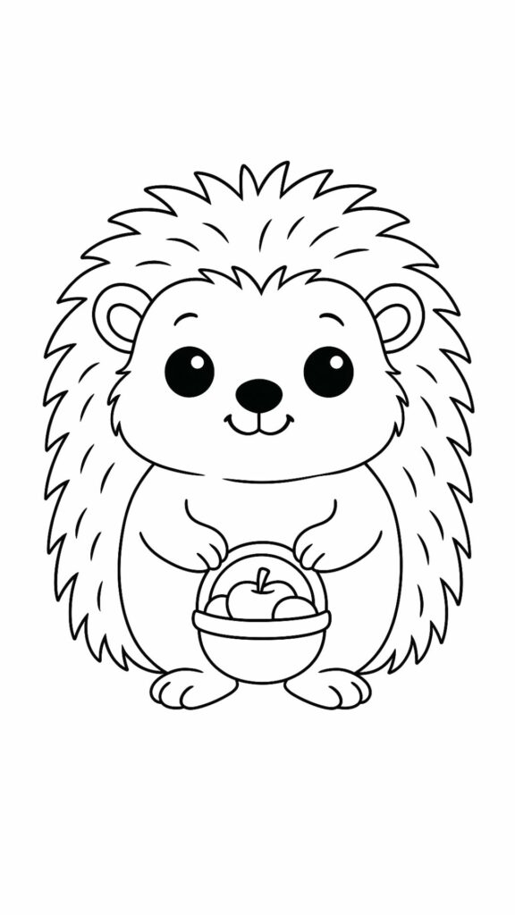 dessiner un herisson