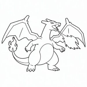 pokemon tekenen charizard