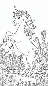 eenhoorn tekenen makkelijk in stappen