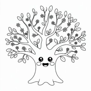 hoe teken je een boom