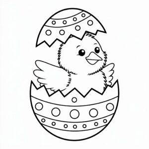 easter coloring pages eggs