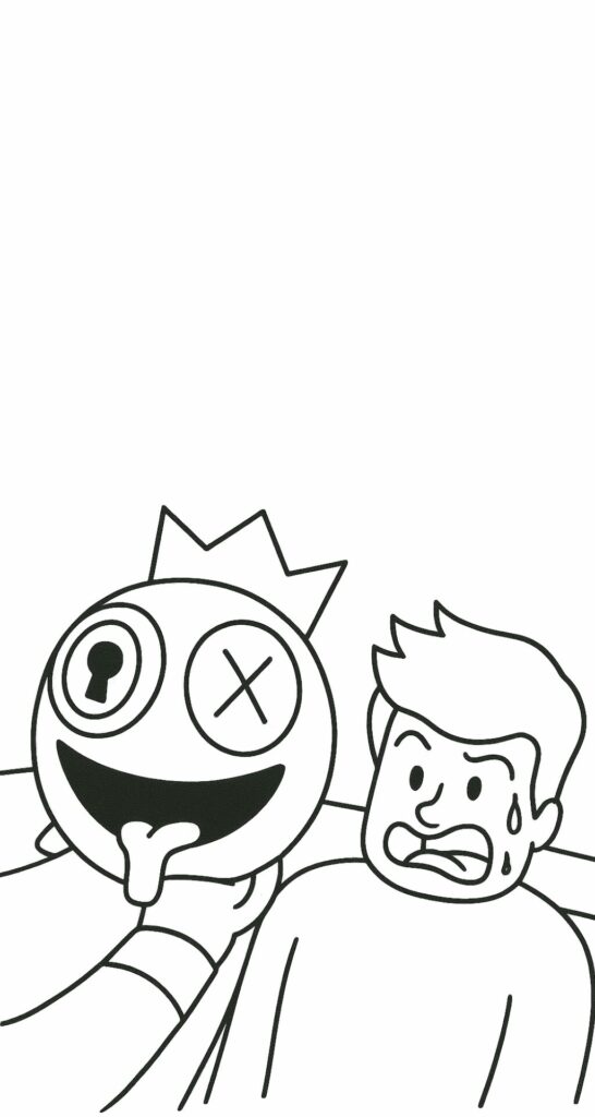 coloriage rainbow friends roblox