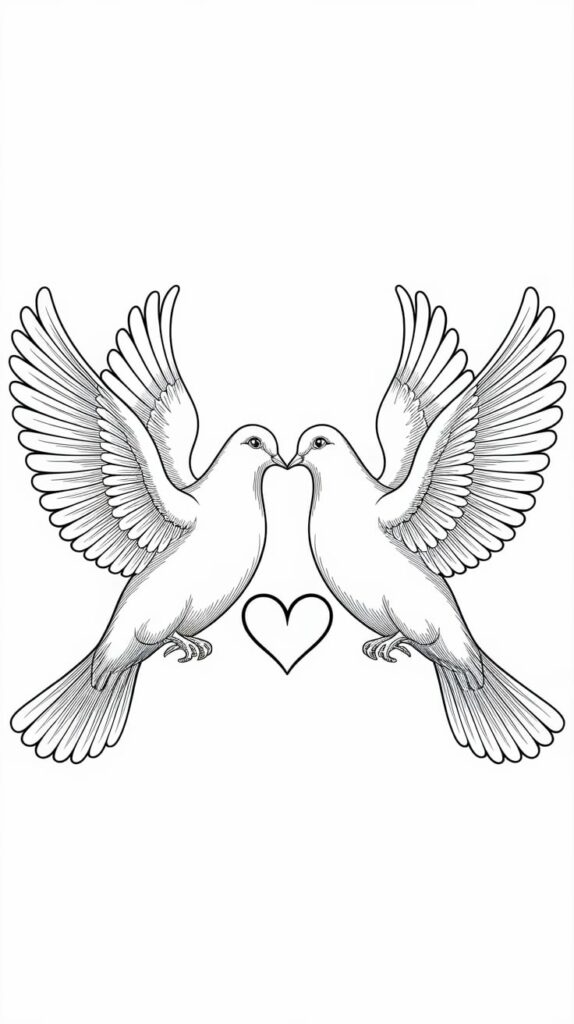 kleurplaat valentijn kleuters