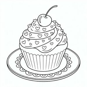 kleurplaat valentijn peuters