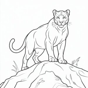 Lær at tegne panter nemt